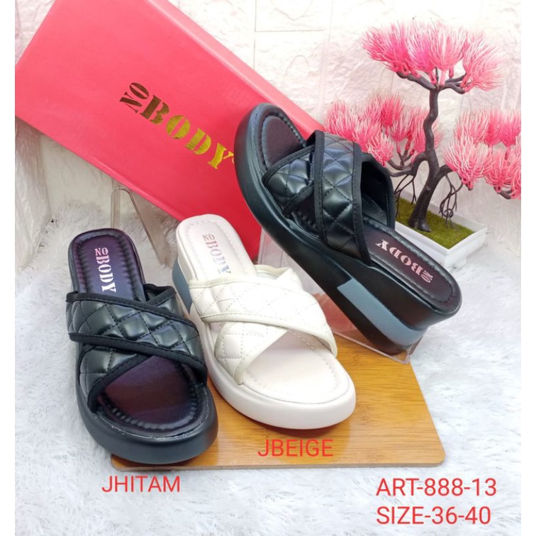 sandal wedges import nobody 888-13