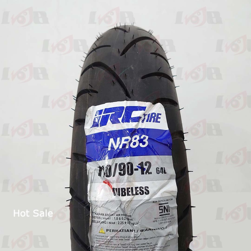 IRC NR82 83 Ring 12 90/100/110 Ban Tubeless Vespa Matic Depan Belakang