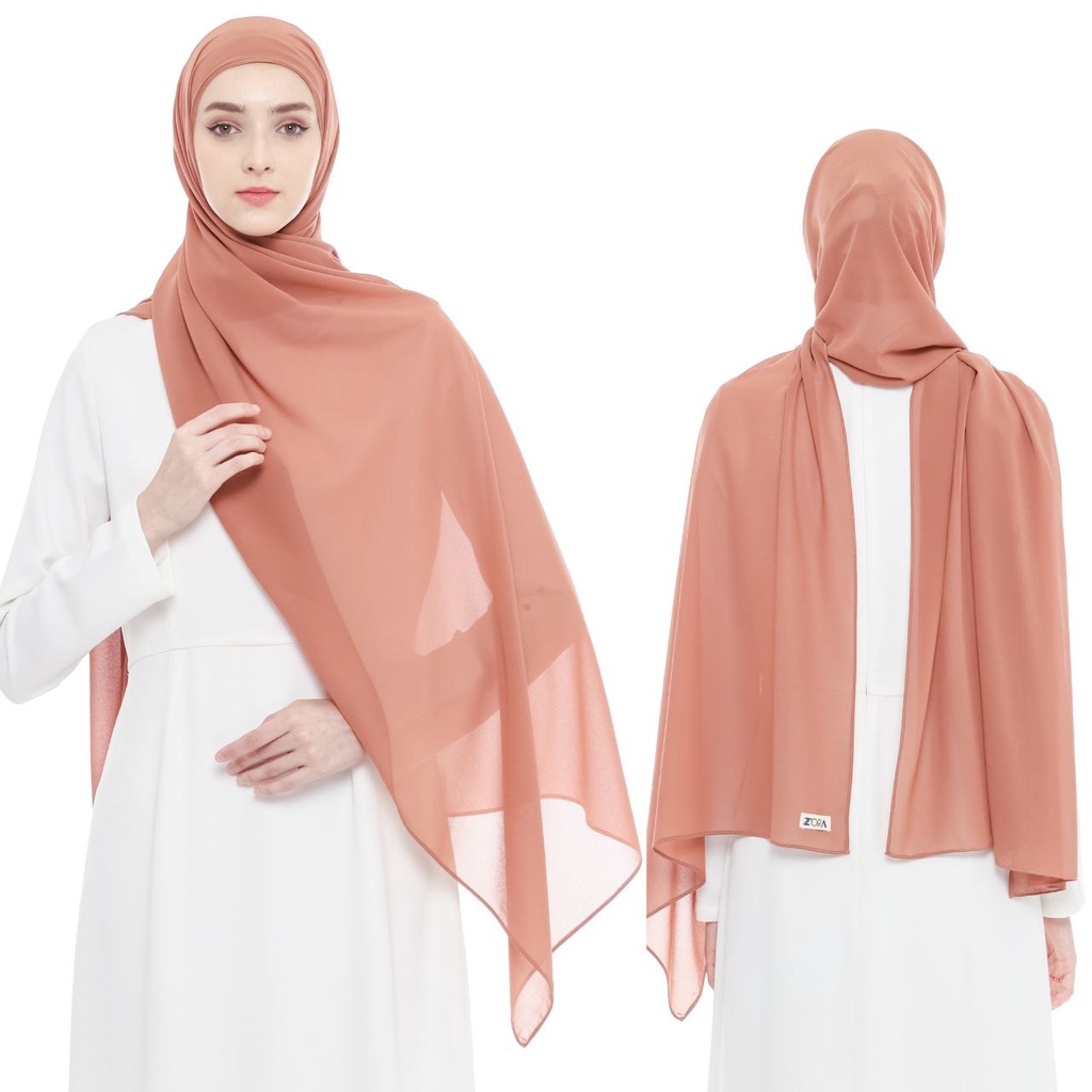 ZORA - Pashmina Inner Cyra 175x75 Babydoll - Hijab Wanita Muslim