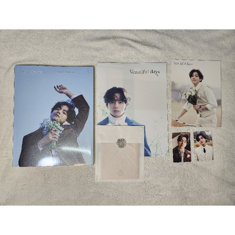 (READYSTOCK) SHARING V PHOTOBOOK Special 8 Photo-Folio Me, Myself, and V 'Veautiful Days' ‼️READ DES