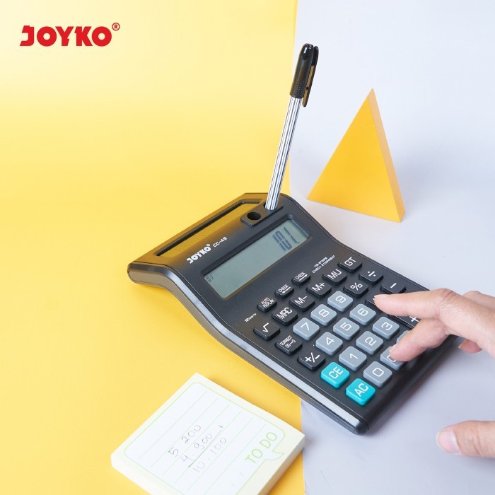 Calculator / Kalkulator Joyko CC-49 / 12 Digits / Dual Screen Double Layar