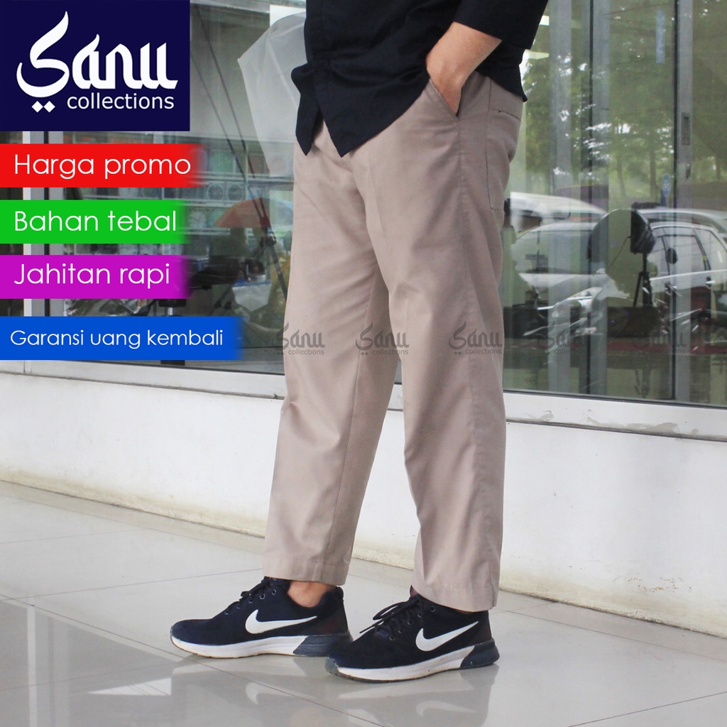 Celana sirwal formal katun+