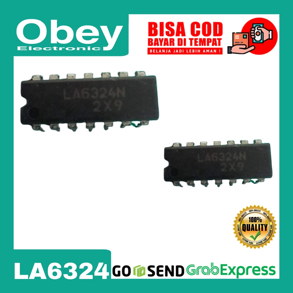 IC LA6324N/LA 6324 N