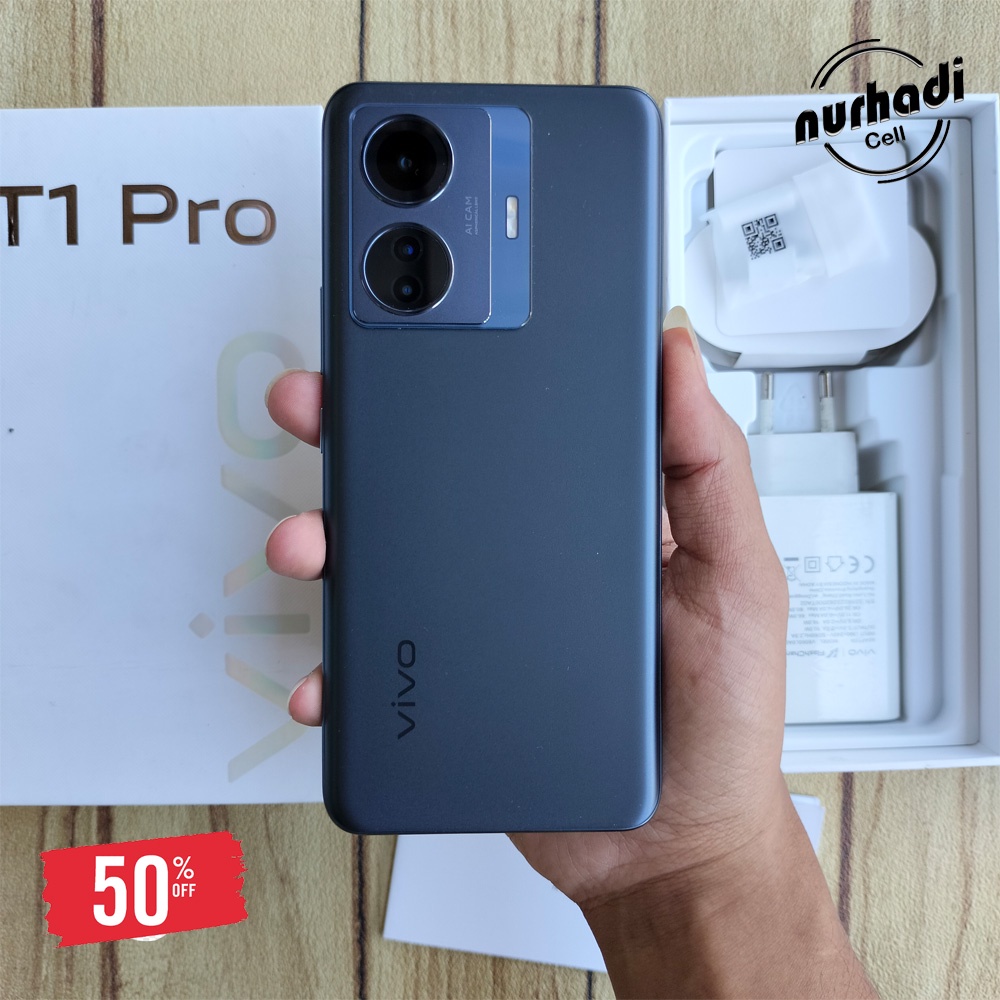 VIVO T1 PRO 5G 8/128 FULLSET SECOND ORI