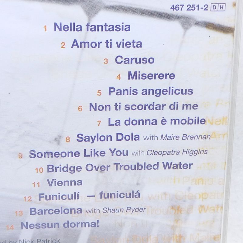 Kaset CD Russell watson