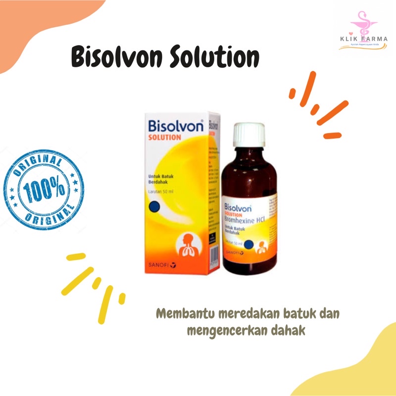 Jual Bisolvon Solution 50 ML - Obat Batuk Berdahak Untuk Nebulizer ...