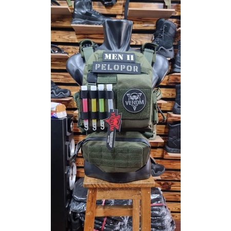 BODY VEST QUICK REALESE / ROMPI PELEPAS CEPAT / ROMPI TACTICAL (VENOM) GEN2