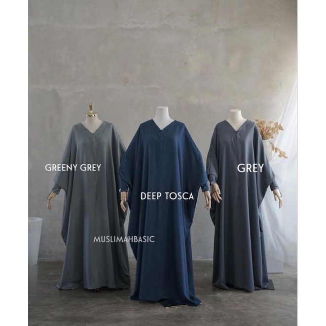 Preloved Zalina Abaya Muslimah Basic