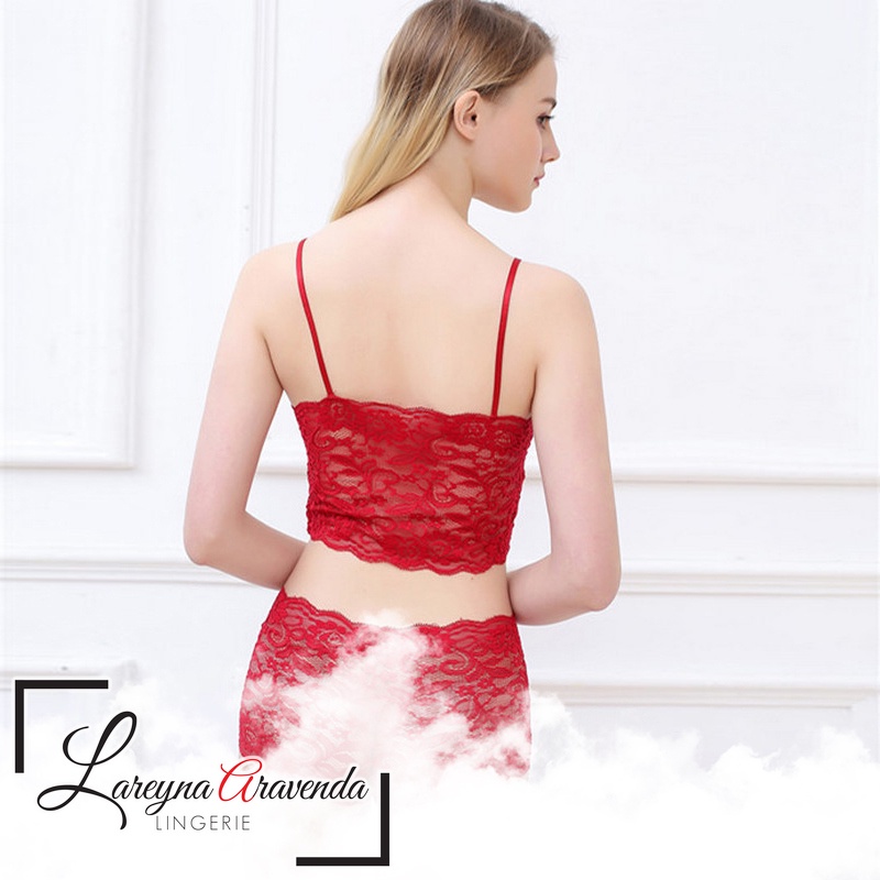 Lareyna Aravenda Set Bra + Celana Dalam Model Full Lace LG141