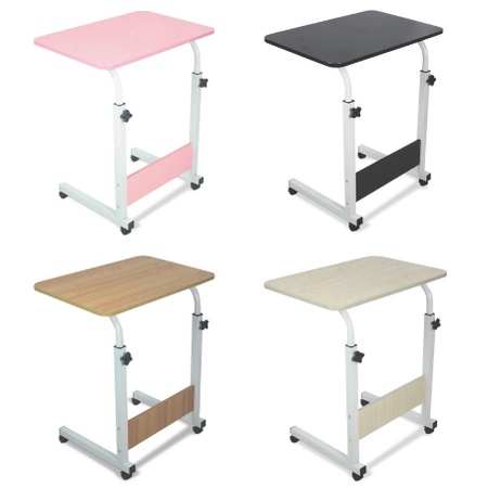 Meja Portable Laptop Meja Serbaguna / Stand Meja Laptop Adjustable Height Standing Desk Roda Portable Tinggi Lipat Serbaguna Belajar