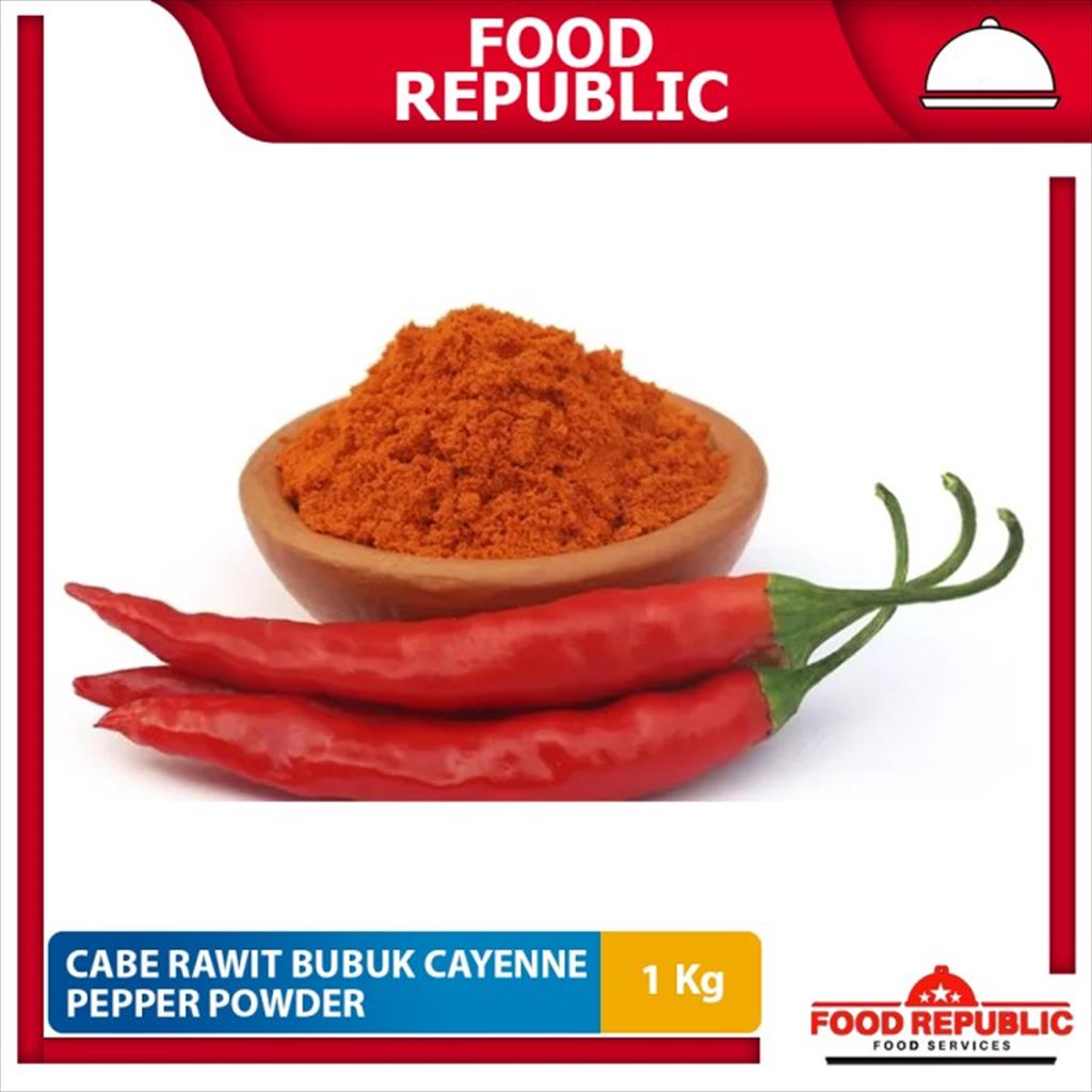 Cabe Rawit Bubuk Pedas 1 Kg Cabai Cayenne Pepper Powder Super Hot