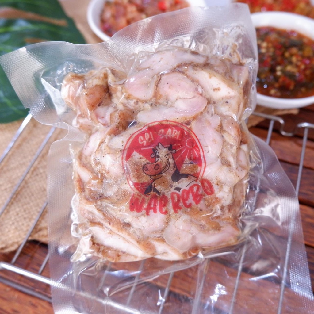 

SEI AYAM WAEREBO 250 GRAM FREE SAMBAL SARAMI FOODS
