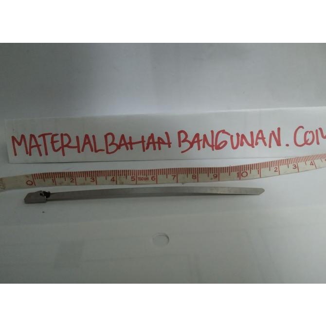 

Sabuk Marker Ties 10 cm Kabel Ties Stainless Self Locking Zip 1 buah citrab44 Buru Order