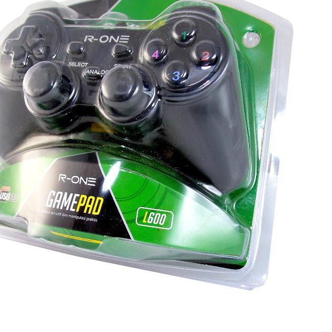 Limited | JKH|STIK PS USB MURAH GETAR FULL GAMEPAD SINGLE R-ONE JOYSTICK / STICK USB UNTUK LAPTOP & 
