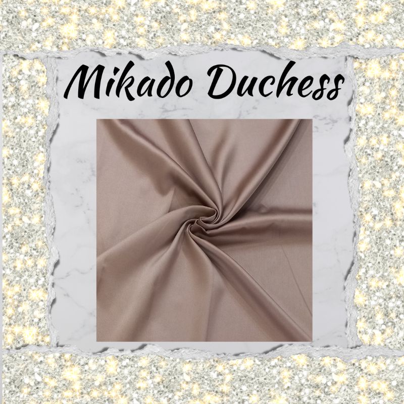 Mikado Duchess / Kain Bridal Mikado / Bridal Mikado Duchess / Satin Mikado Duchess