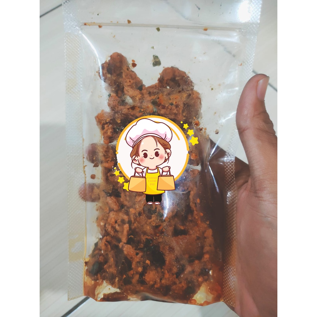 

Keripik Kulit crispy Pedas Daun Jeruk Kulit Ayam enak gurih