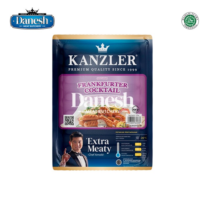 

Sosis Kanzler Frankfurter Coktail 500g