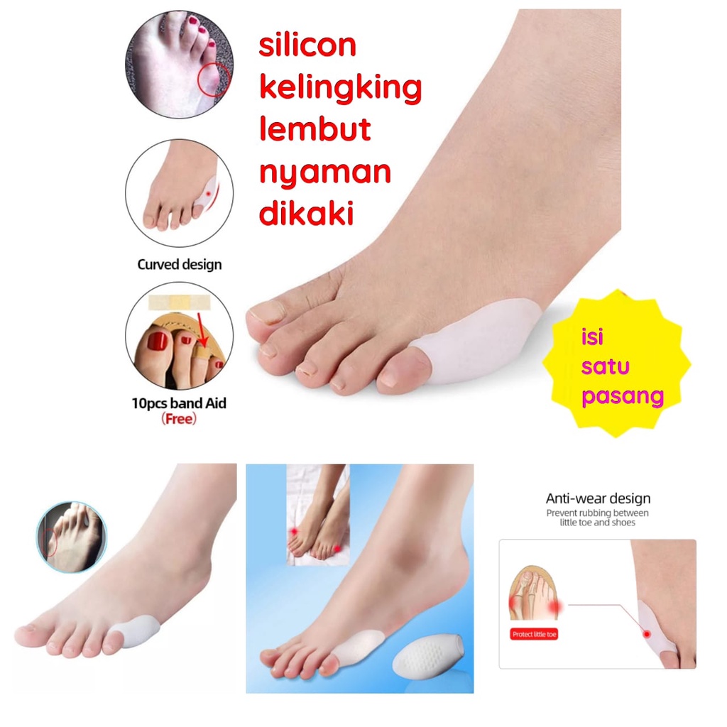 INSOLE CORRECTOR JARI BUNION HALLUX VALGUS BAHAN KAIN PRIA WANITA INSOLE SEPATU