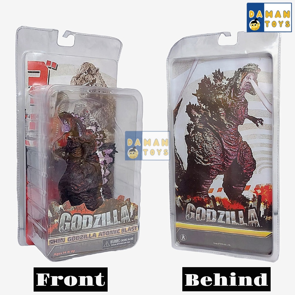 Neca Godzilla 2001 Atomic Blast 12&quot; Head To Tail Gojila Gojira