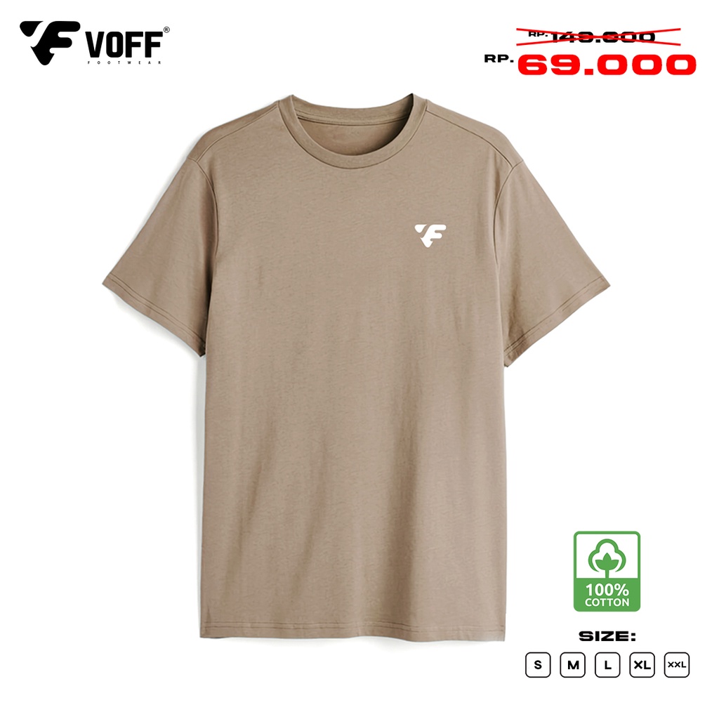 Voff -  Basic T Shirt Brown