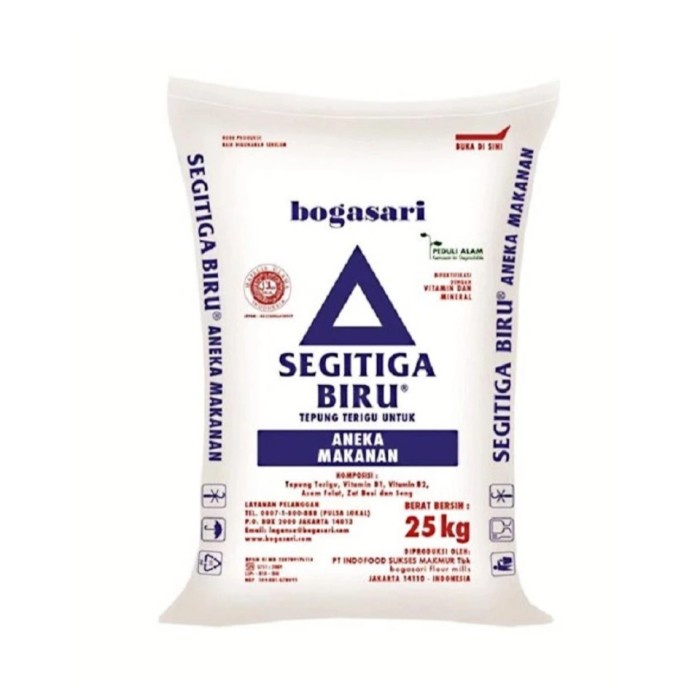

TEPUNG TERIGU SEGITIGA BIRU 25 KG