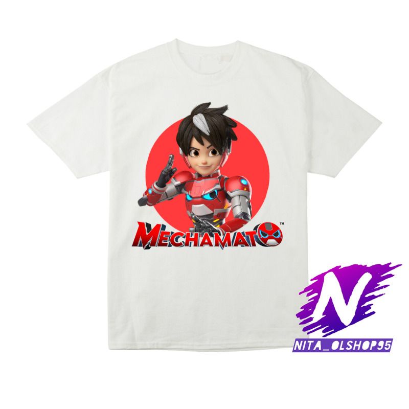 baju anak kaos anak mechamato amato