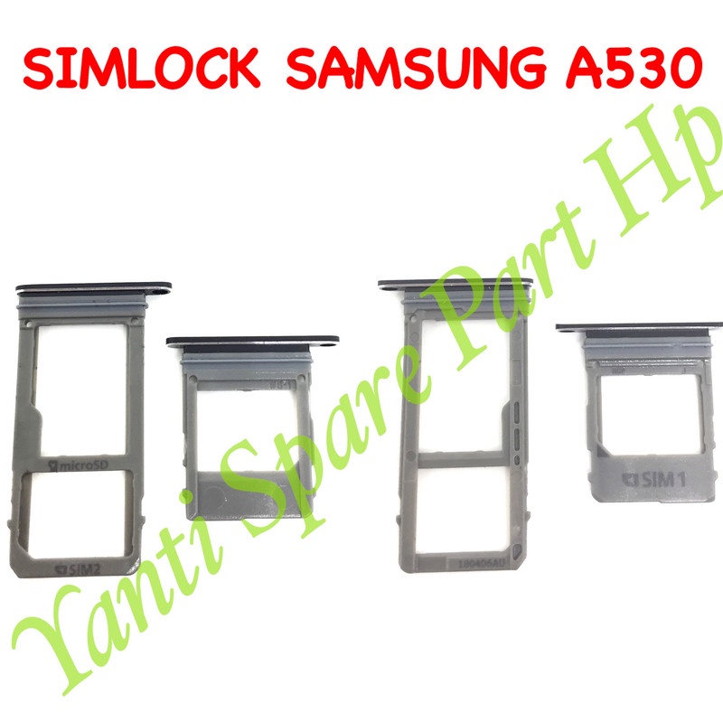 Simtray Sim Lock Samsung A8 2018 A530 Dual Sim Original Terlaris New