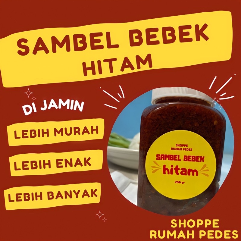 

sambel bebek item madura | sambel bebek | sambel hitam | sambel item | by rumah pedes