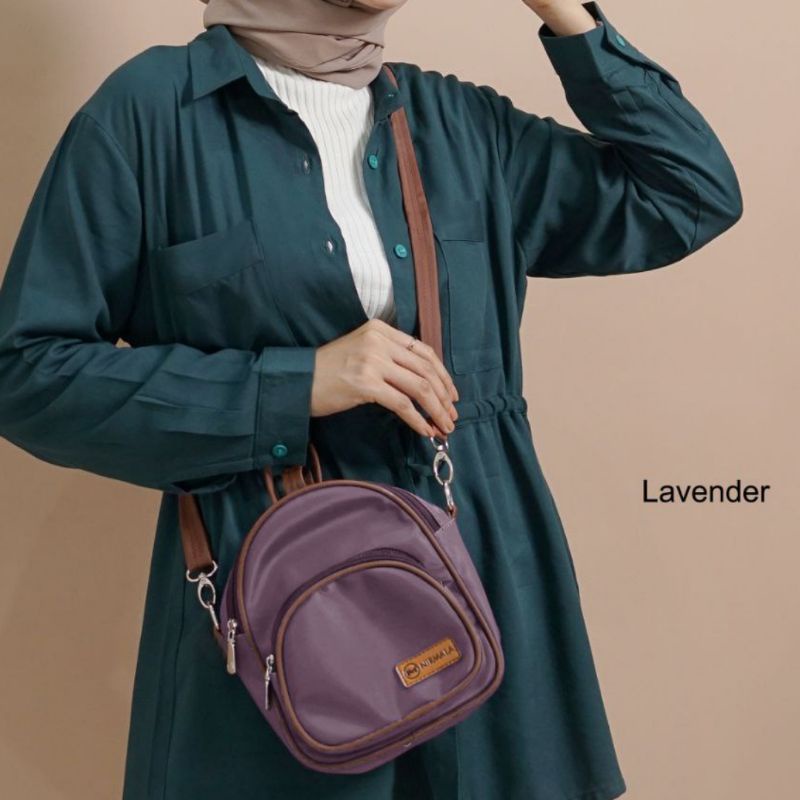 Nirmala Julia Bag 2in1, Tas Slempang dan Ransel Wanita