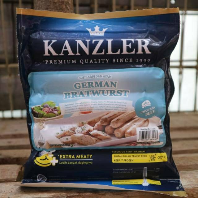 

KZ German Bratwurst 360 gr