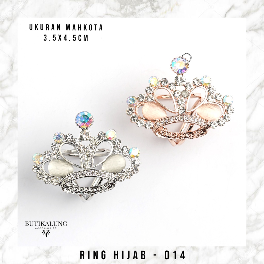 Bros Serut Ring Hijab Cincin Jilbab Aksesoris Muslim 014 - 024