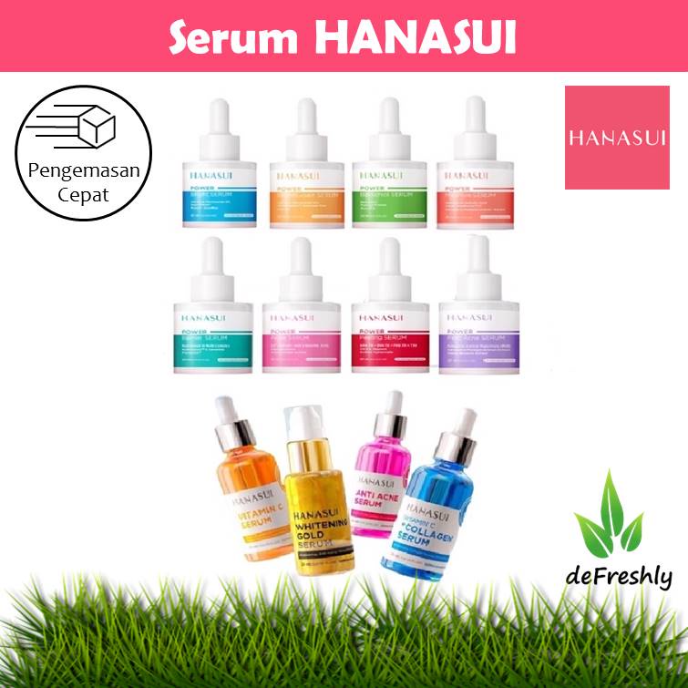 HANASUI - Serum Wajah | hanasui serum gold, serum vitamin C, serum anti acne, power serum