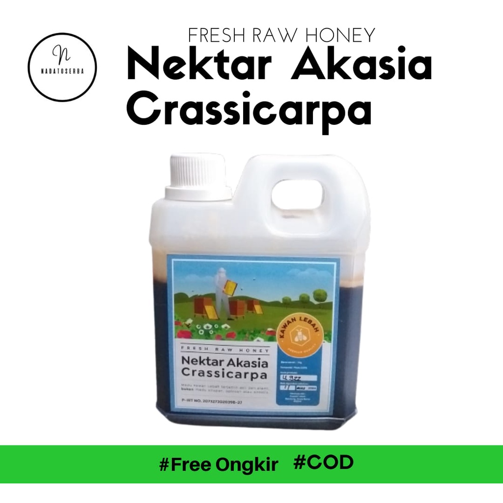 

Madu hutan asli murni 500gram Nektar Akasia Crassicarpa Pure raw honey
