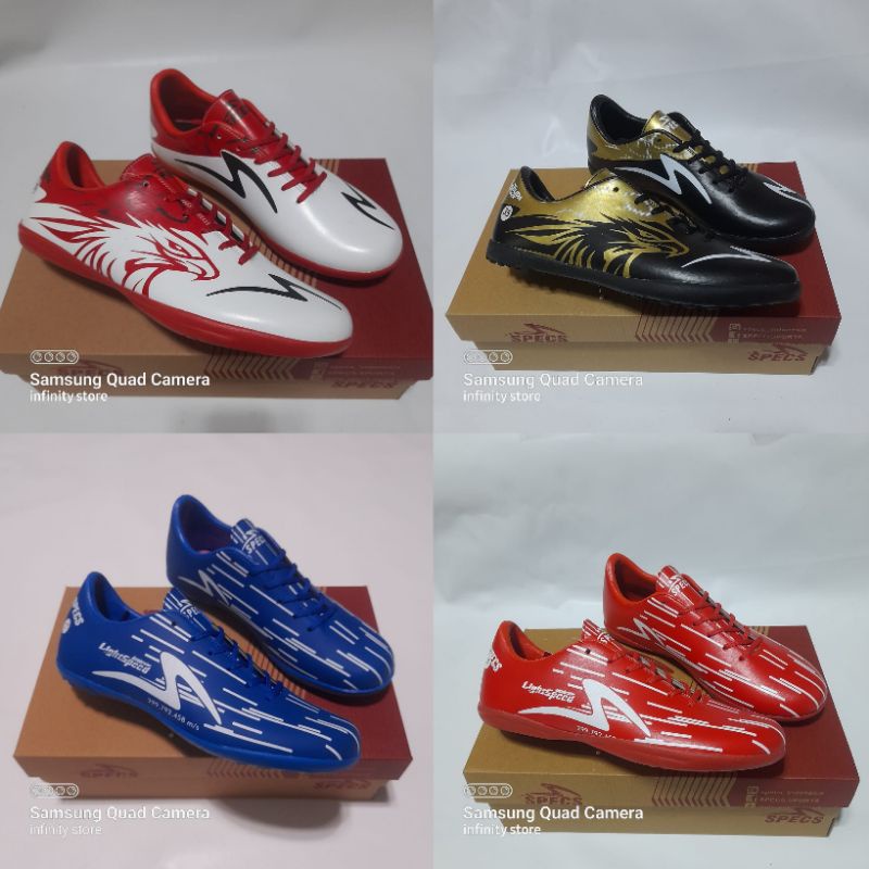 sepatu futsal anak terbaru SPECS size 33-37
