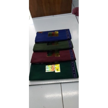 sarung Al Barkah polos salur