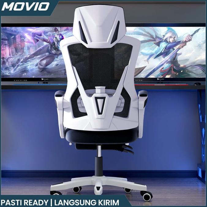 MOVIO Gaming Chair - Kursi Gaming / Kursi Kantor / Kursi Kerja Modern