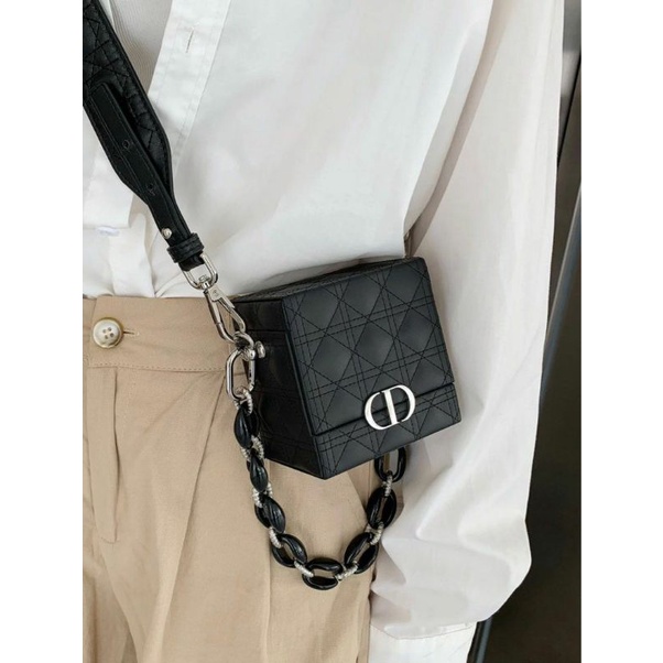 DIOR CASE LIPSTICK WITH STRAP CHAIN LIMITED EDITION