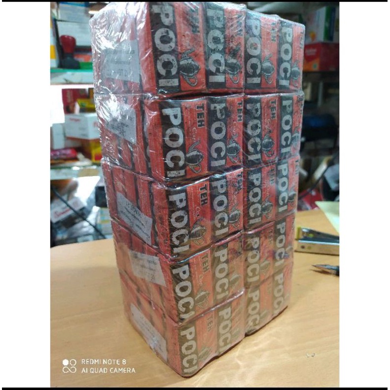 

1 bal teh cap poci merah 100 pcs