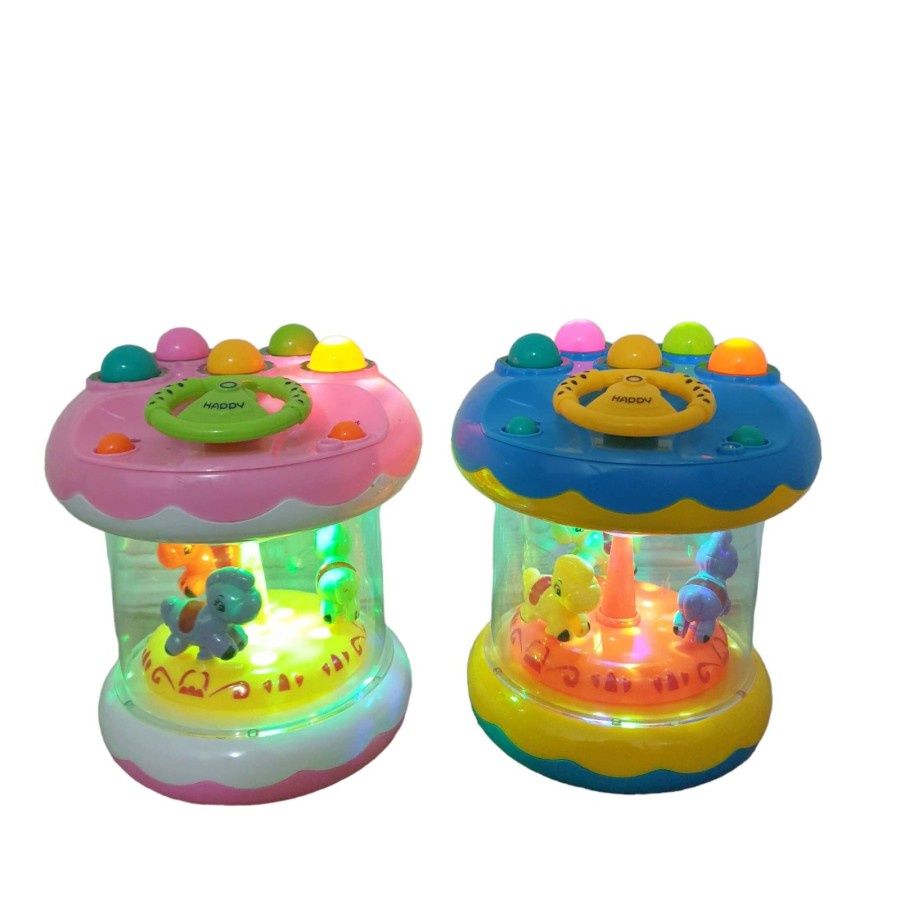 Merrygoround Mainan Anak Anak Pukul Tikus Mainan Edukasi Musikal Beby Palu Ketuk Hamster Eduktif Kud