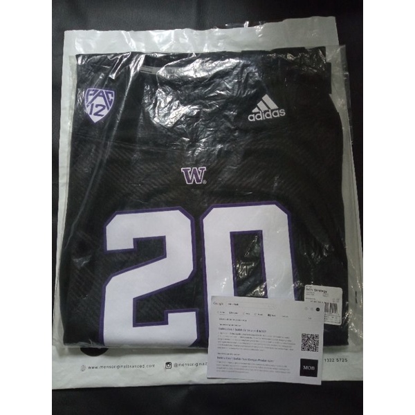 Jersey Washington Huskies NFL Adidas Original Size XL MOB