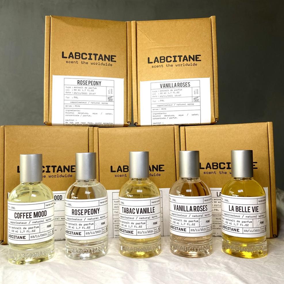 LPVUP9564 [Decant Share] Labcitane - Extrait De Parfum | Vanilla Roses | Coffee Mood | Rose Peony | 