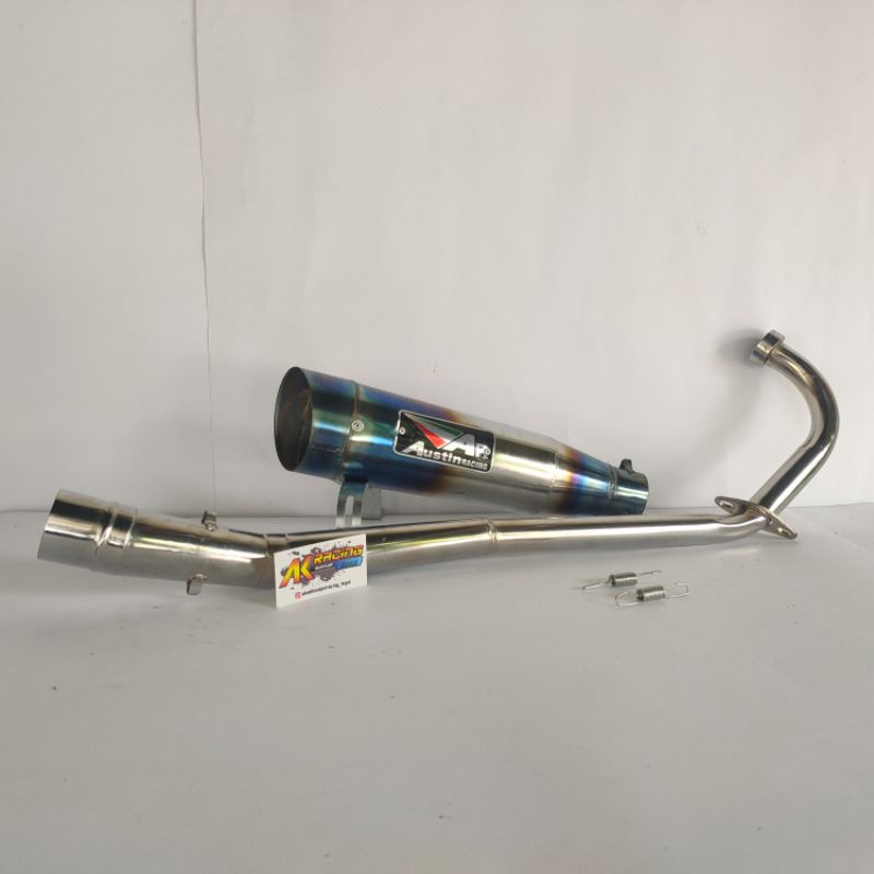 KNALPOT AR AUSTIN Racing MX old/New, MX King, Satria FU, Satria FI injeksi