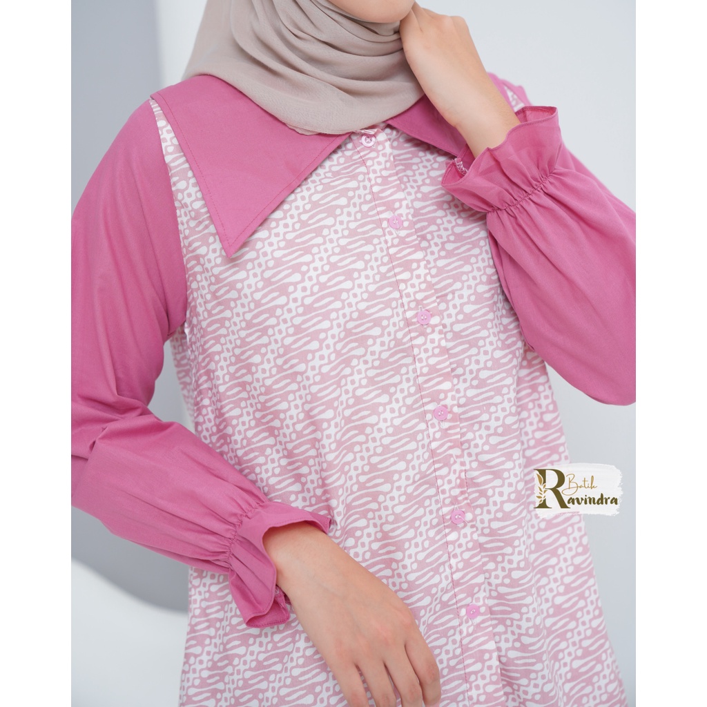 Blouse Batik Seno Liris Soft