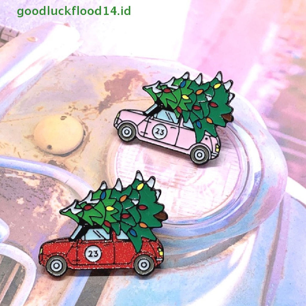 [GOOGFOUR] Christma Cangkir Kopi Mobil Pohon Enamel Pin Waktu Panas Bros Denim Jeans Baju Tas Natal Merah Hijau Perhiasan Hadiah Untuk Teman Anak [TOP]