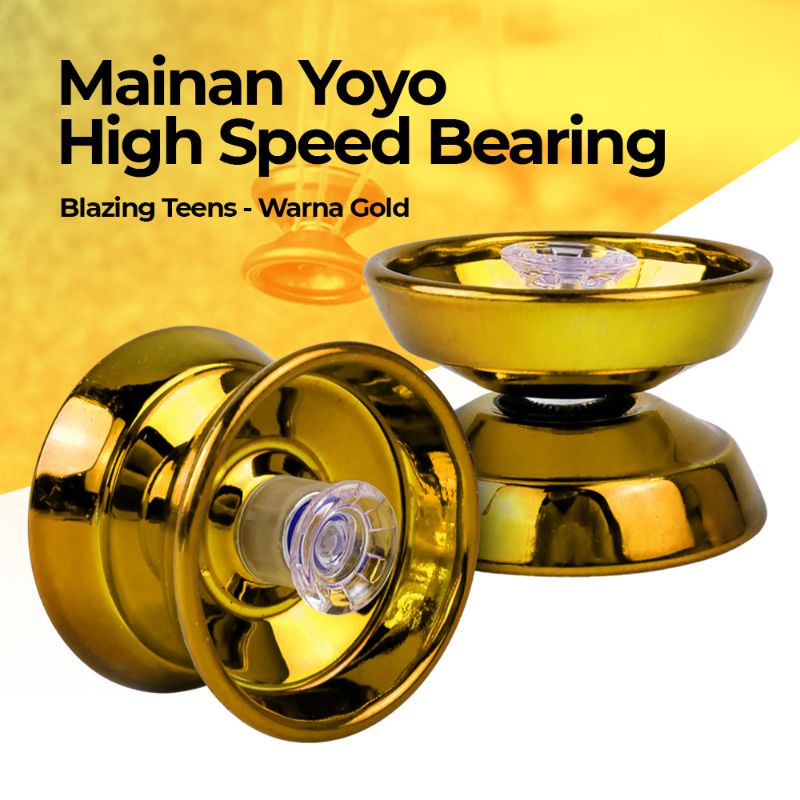 Mainan Yoyo High Speed Bearing Blazing Teens 3 Warna