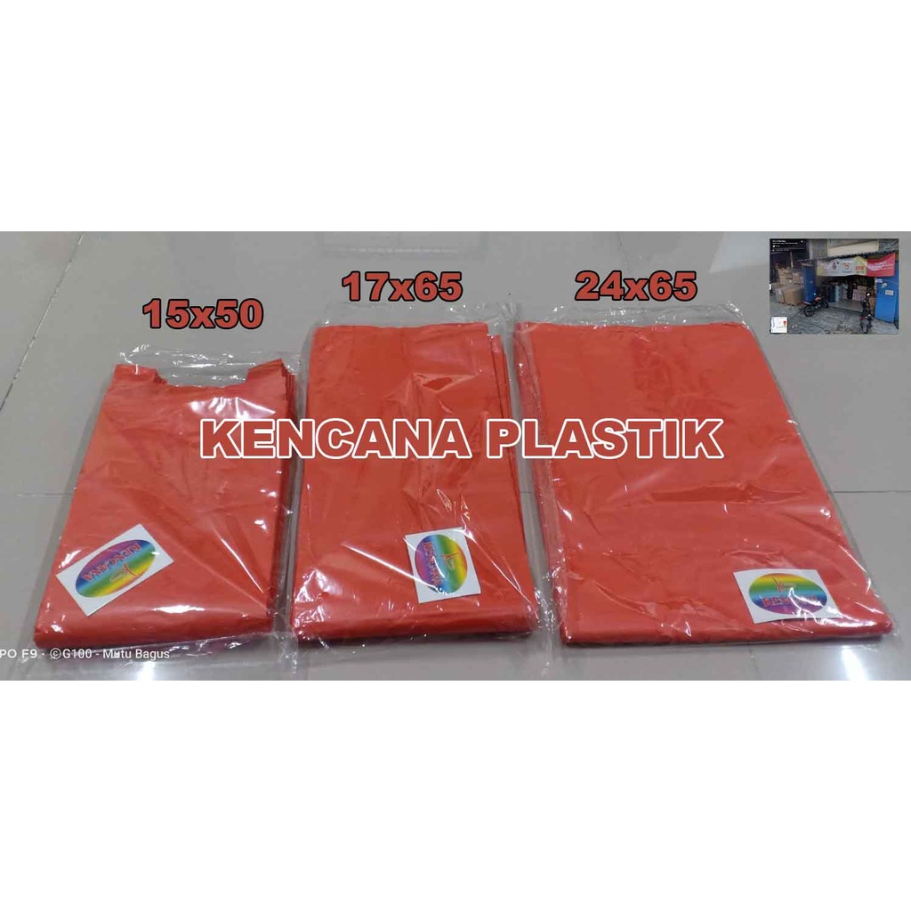 TERMURAH !!! Kantong plastik merah Panjang Hio / dupa