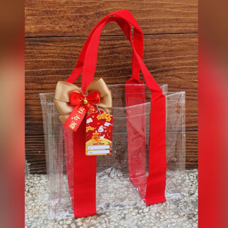 

Tas totebag mika hampers premium imlek CNY set pita hangtag
