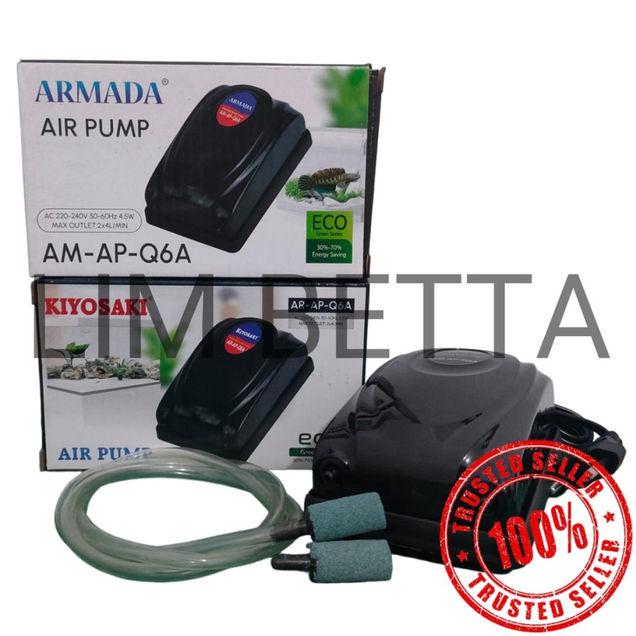 PAKET LENGKAP AERATOR ARMADA &amp; KIYOSAKI / AIR PUMP FULL SET