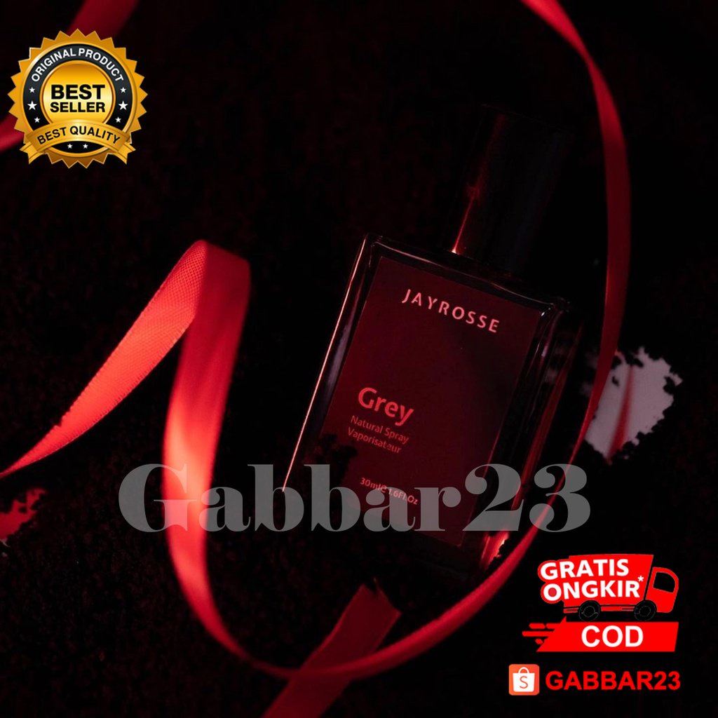 Jayrosse Grey Eau De Parfum 30ml - Parfum Pria - Parfum EDP