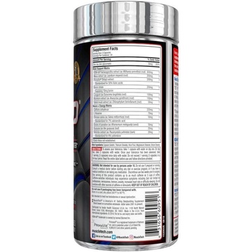 Muscletech Test HD Thermo Original Testosteron Booster 90 Capsules